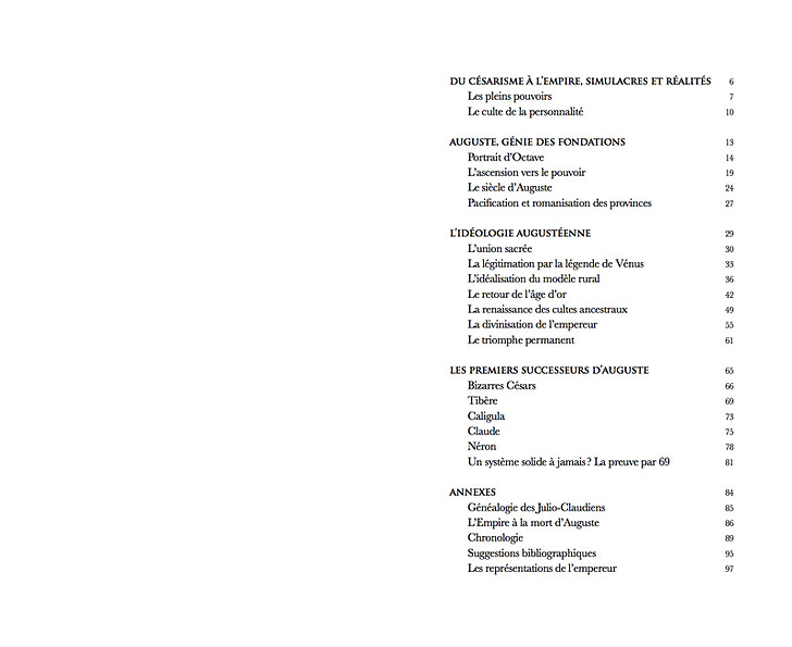 Auguste et son siècle