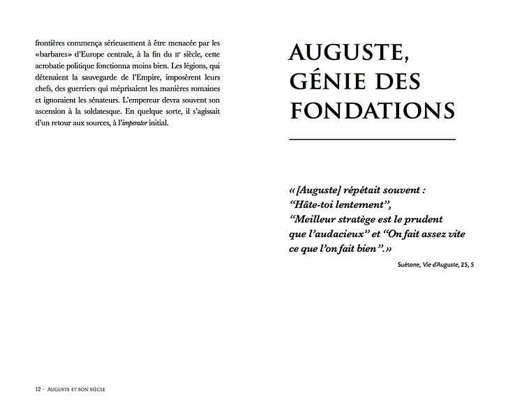 Auguste et son siècle