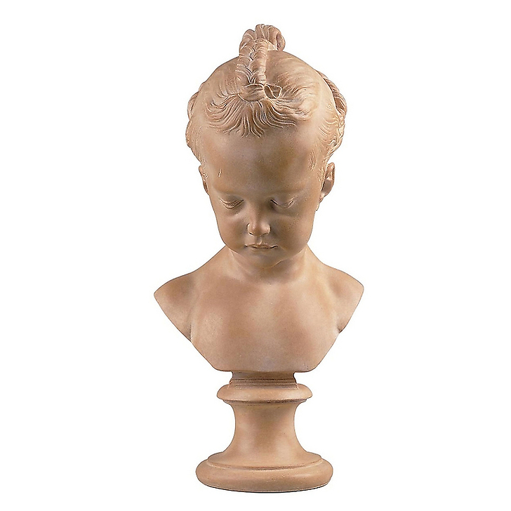 Bust of a Little Girl - Saly