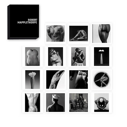 Boxset of 15 postcards with envelopes "Robert Mapplethorpe"