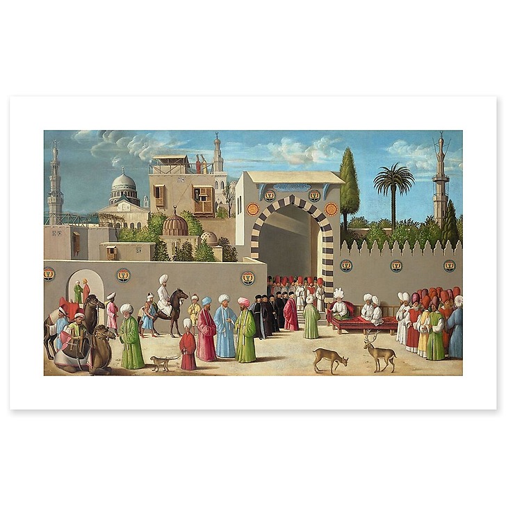 Réception d’une ambassade vénitienne à Damas (canvas without frame)