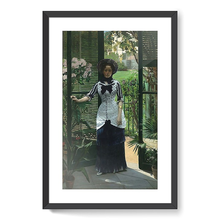 In the greenhouse (framed art prints)