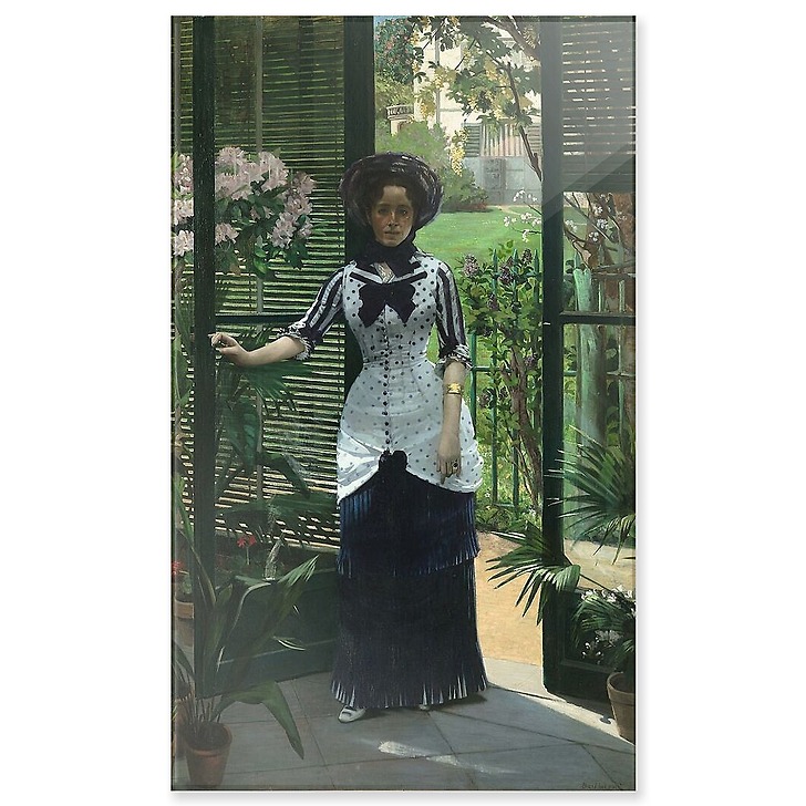 In the greenhouse (acrylic panels)