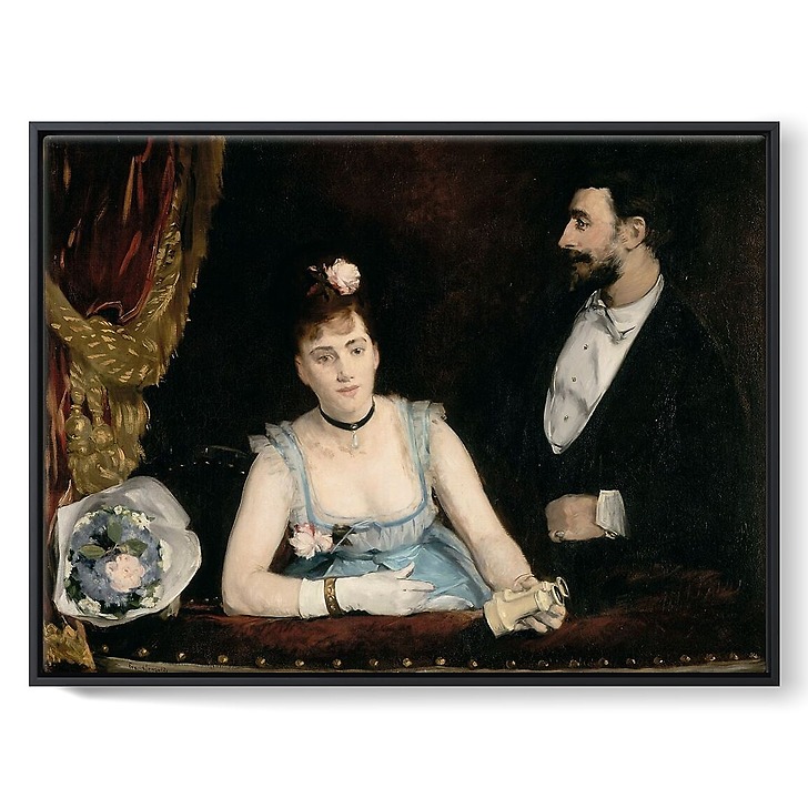 Une loge aux Italiens (toiles encadrées)