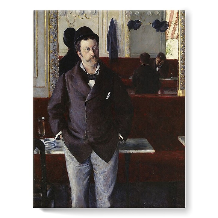 Au café (toiles sur châssis)