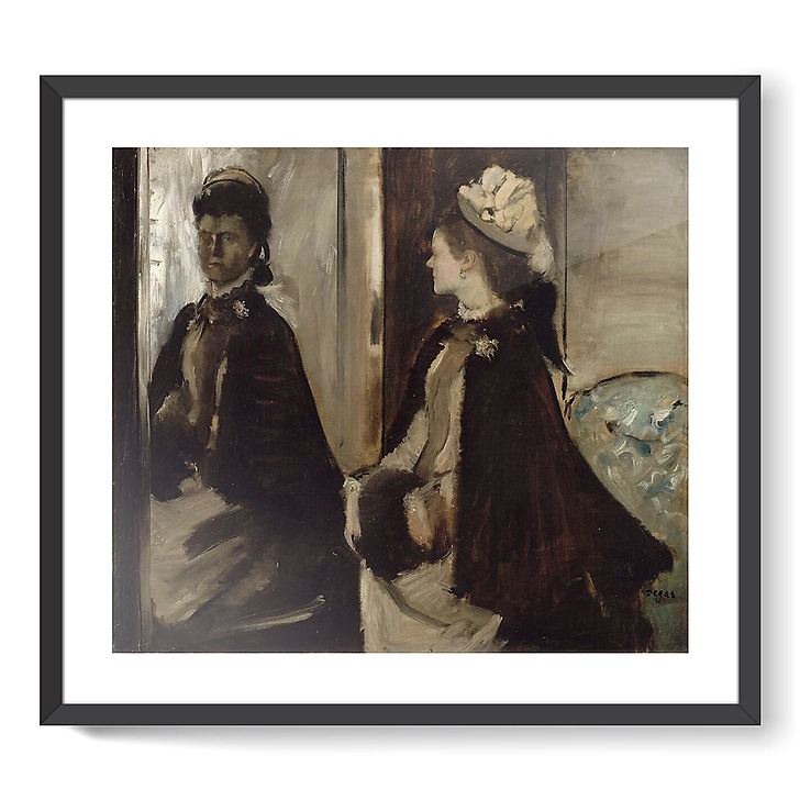 Mrs. Jeantaud with a mirror (framed art prints)
