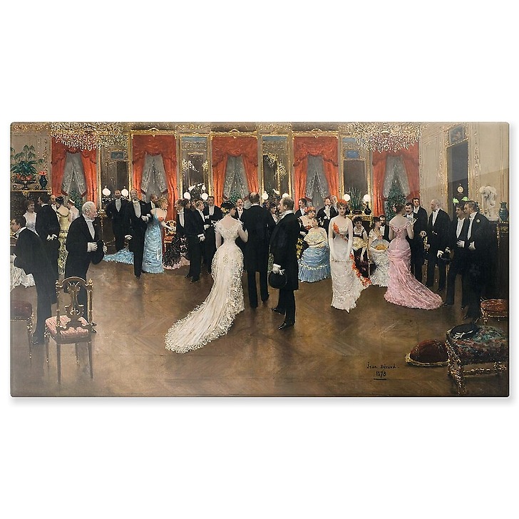 An evening soirée (aluminium panels)