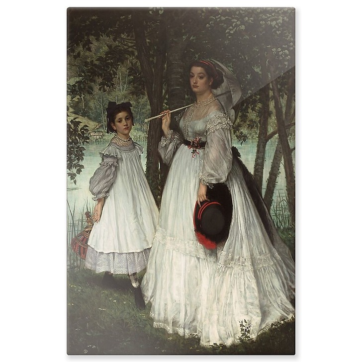 In the Swan's Shadow: The Two Sisters (aluminium panels)