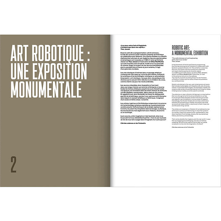 Robotic art robotique