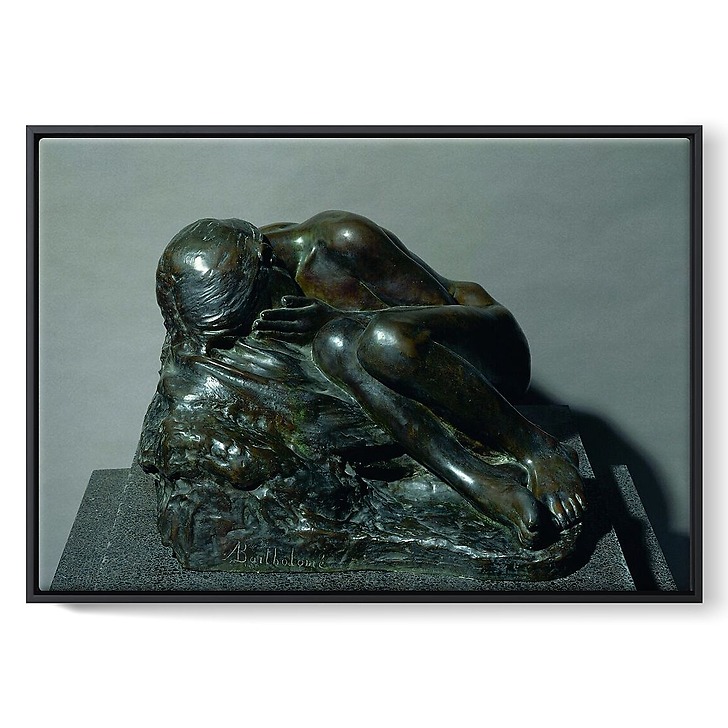 Weeping Girl (framed canvas)