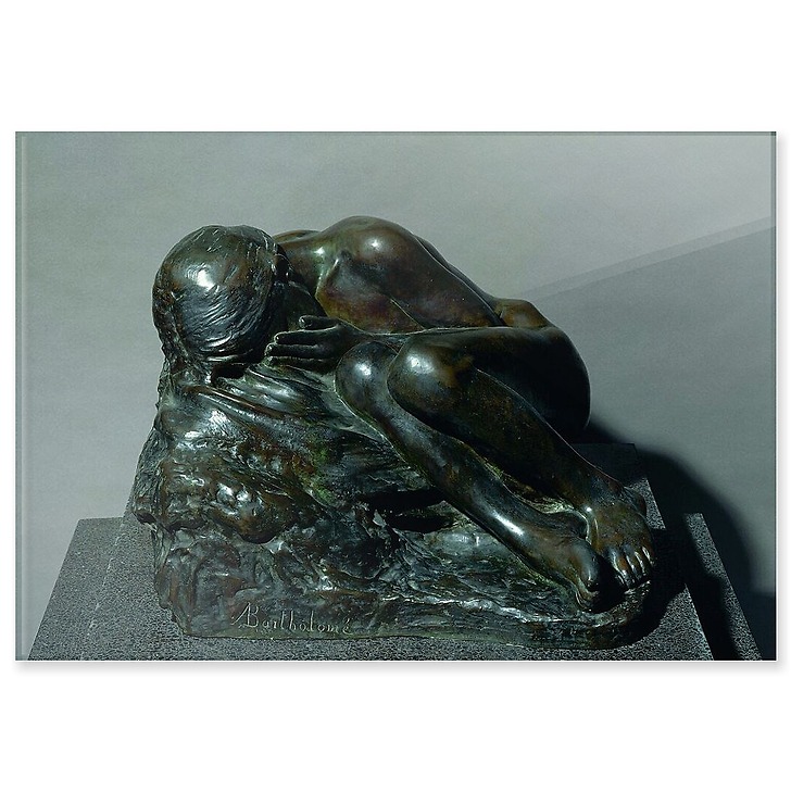 Fillette pleurant (panneaux acryliques)