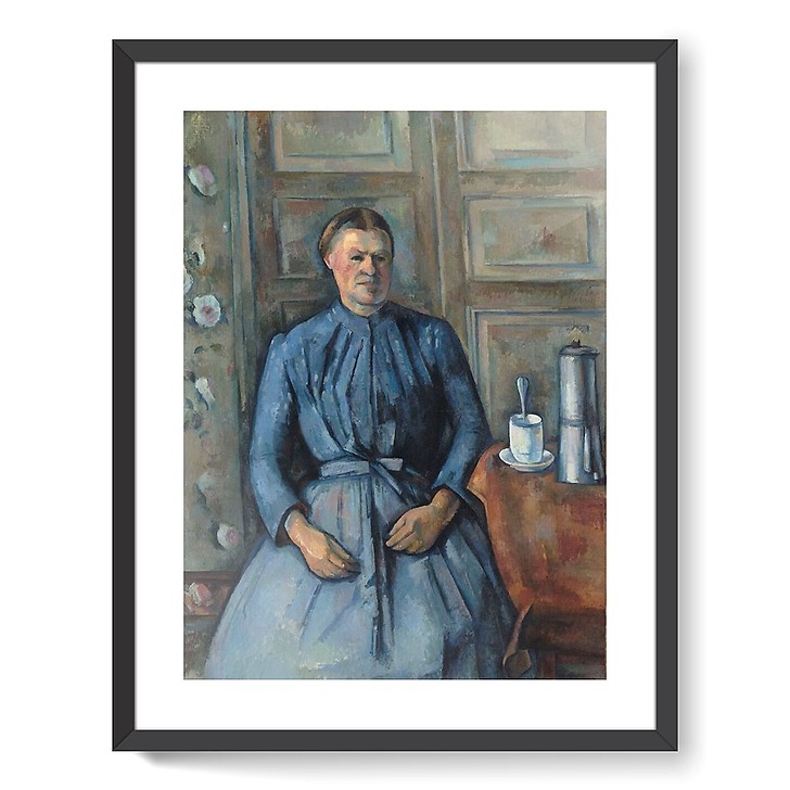 La Femme à la cafetière (affiches d'art encadrées)