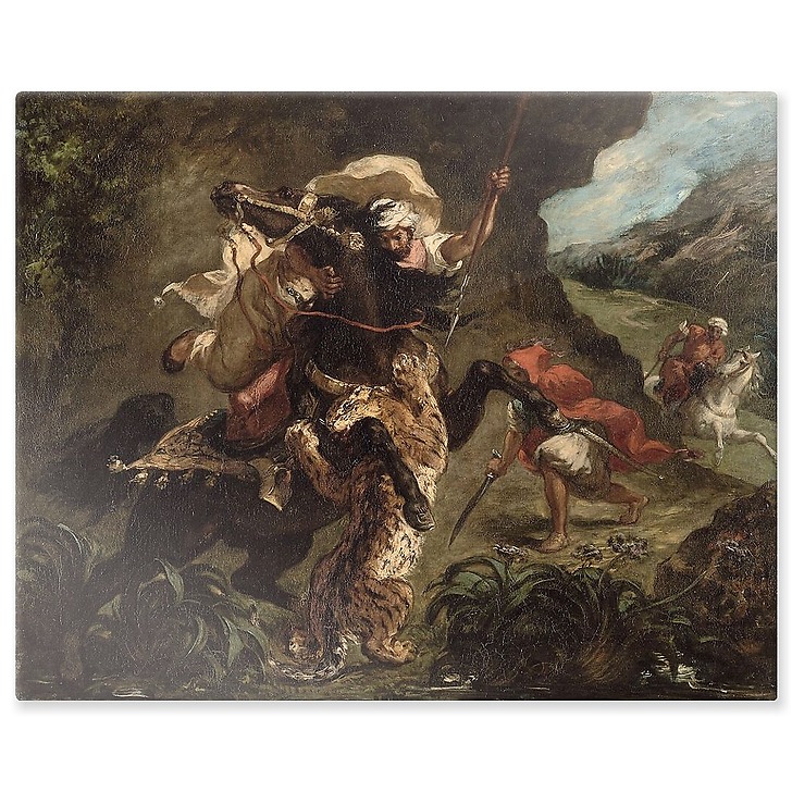 Chasse au tigre (panneaux aluminium)