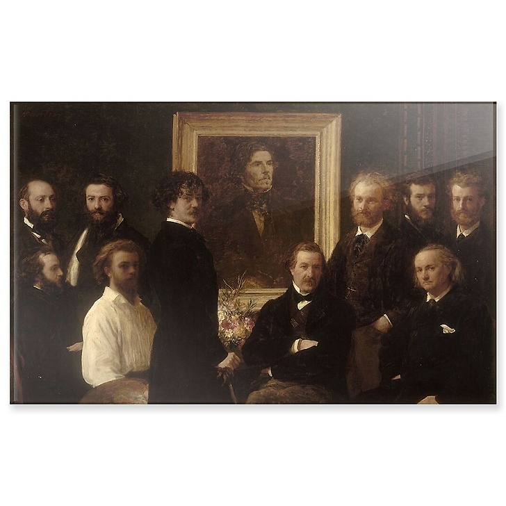 Hommage à Delacroix (panneaux acryliques)