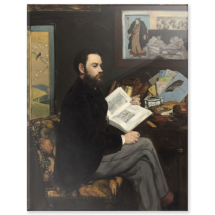 Emile Zola (acrylic panels)