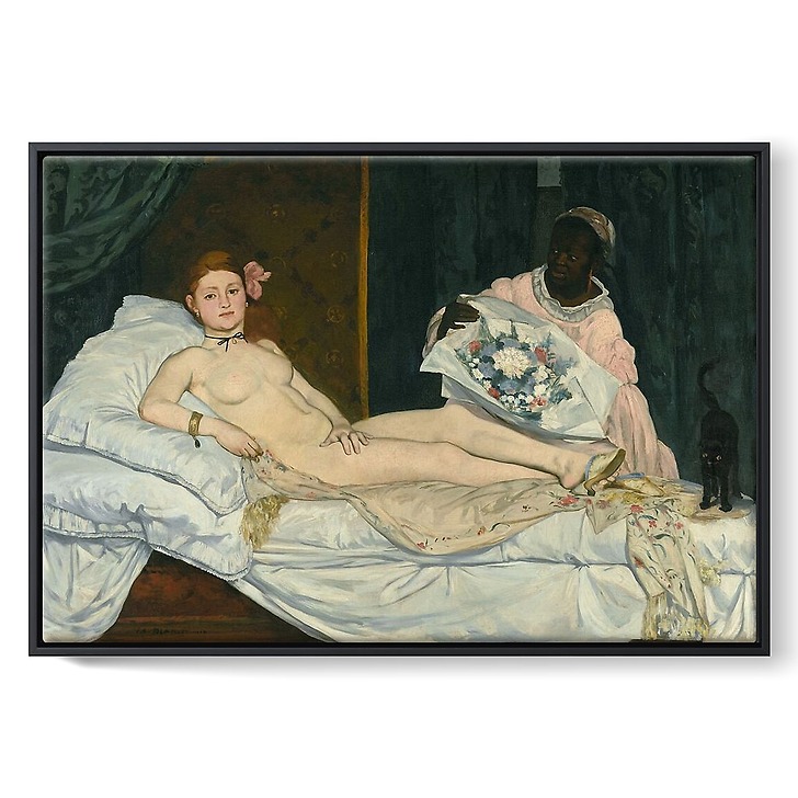 Olympia (framed canvas)