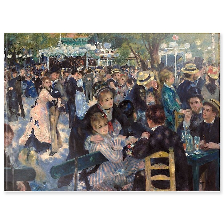 Ball At The Moulin De La Galette (acrylic panels)