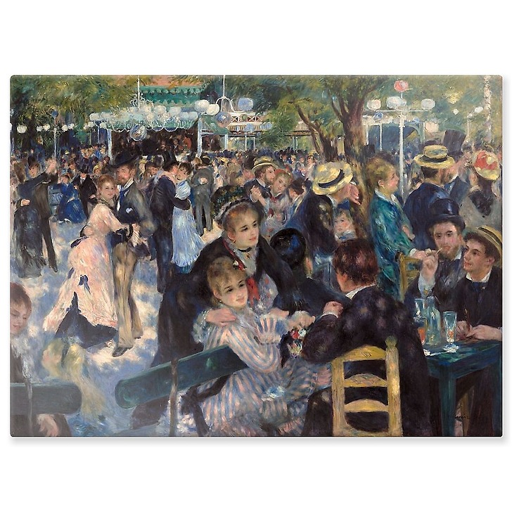 Bal du Moulin de la Galette, Montmartre (panneaux aluminium)