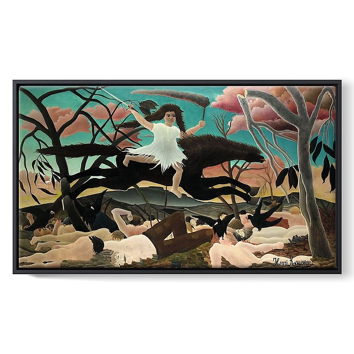 War (Rider of discord) (framed canvas)