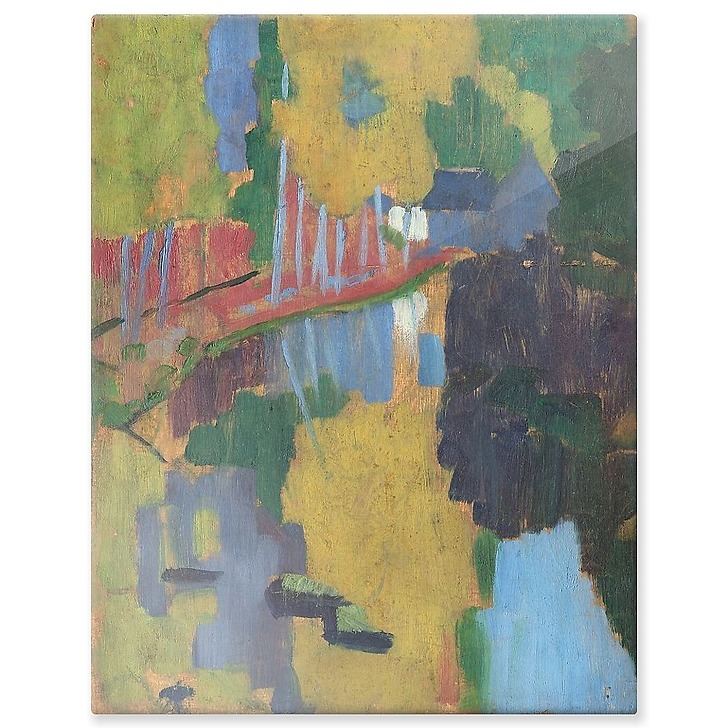 The Talisman, the Aven at Bois d'Amour, Pont-Aven (aluminium panels)