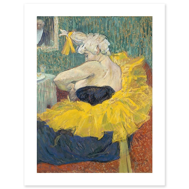 La clownesse Cha-U-Kao (toiles sans cadre)