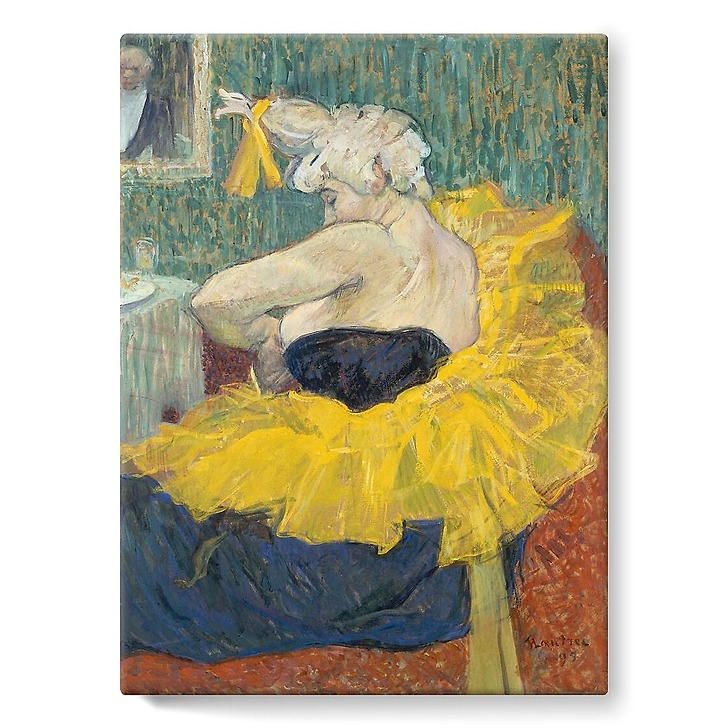 The clowness Cha-U-Kao (stretched canvas)