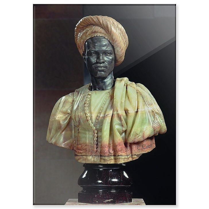 Homme du Soudan ou homme en costume algérien (panneaux acryliques)