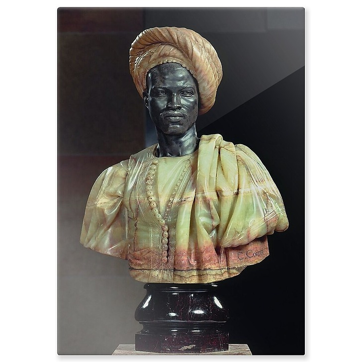 Homme du Soudan ou homme en costume algérien (panneaux aluminium)