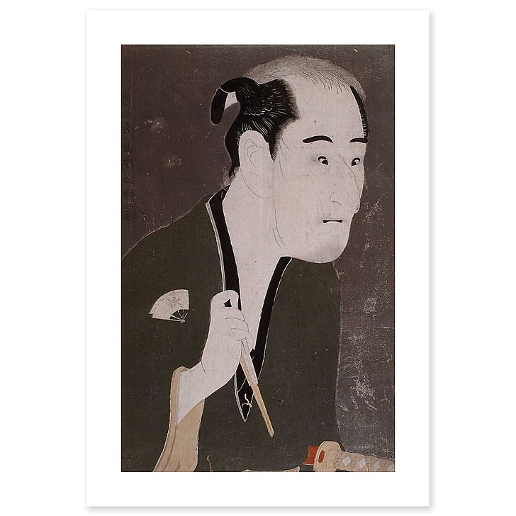 Portrait de l'acteur de kabuki Onoe Matsusuke (toiles sans cadre)