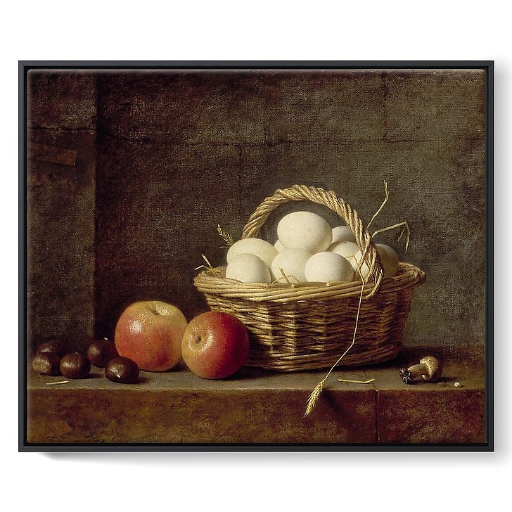 Panier d'oeufs (toiles encadrées)