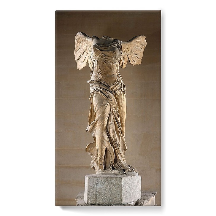 Winged victory or Victory of Samothrace (stretched canvas)