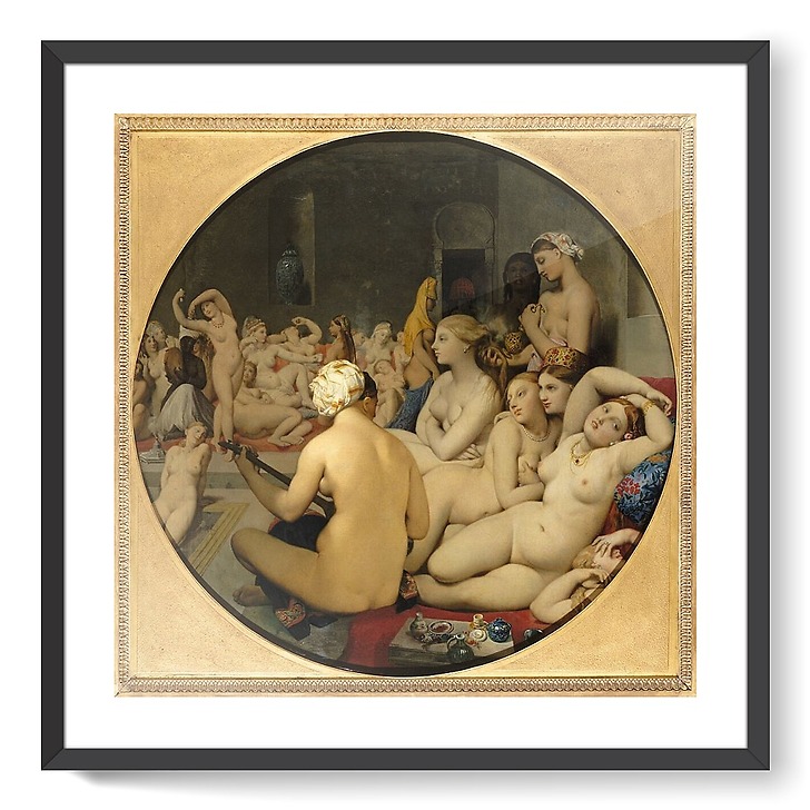 The Turkish Bath (framed art prints)