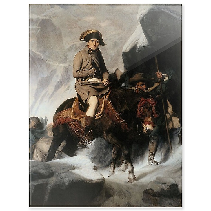Napoleon Crossing the Alps (acrylic panels)