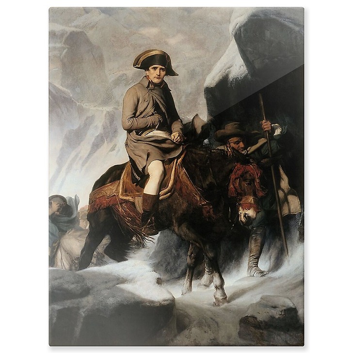 Napoleon Crossing the Alps (aluminium panels)