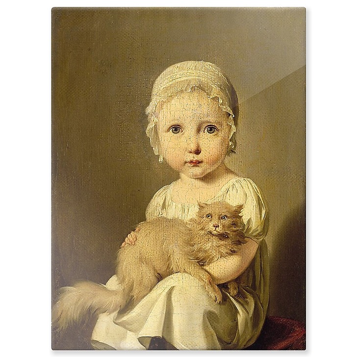 Gabrielle Arnault enfant (panneaux aluminium)