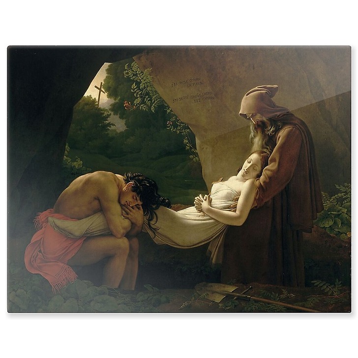 The entombment of Atala also called Atala's funeral (aluminium panels)