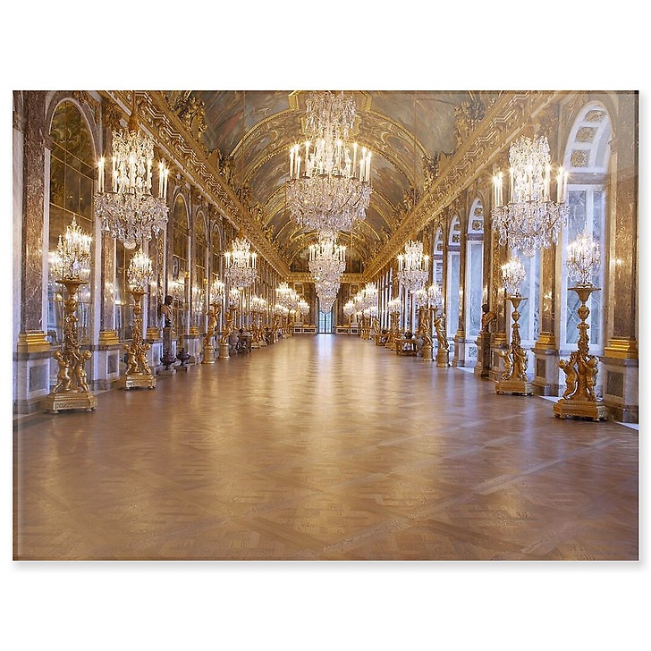 La galerie des glaces (état après restauration en 2007) (panneaux acryliques)