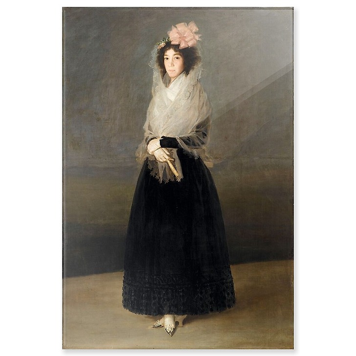 The Countess del Carpio, Marquesa de La Solana (acrylic panels)