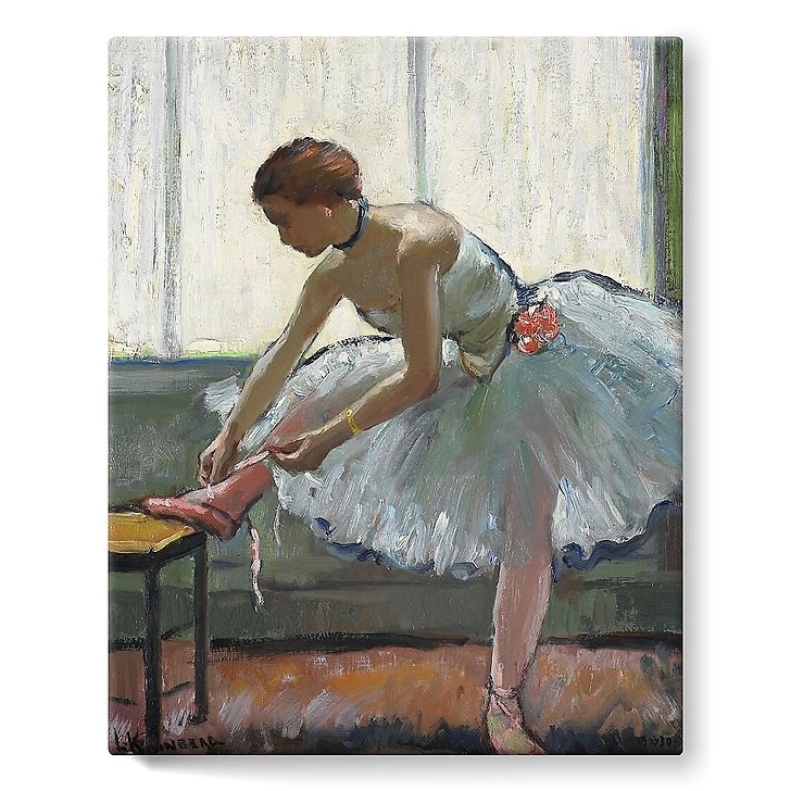 Préparation à la danse (toiles sur châssis)