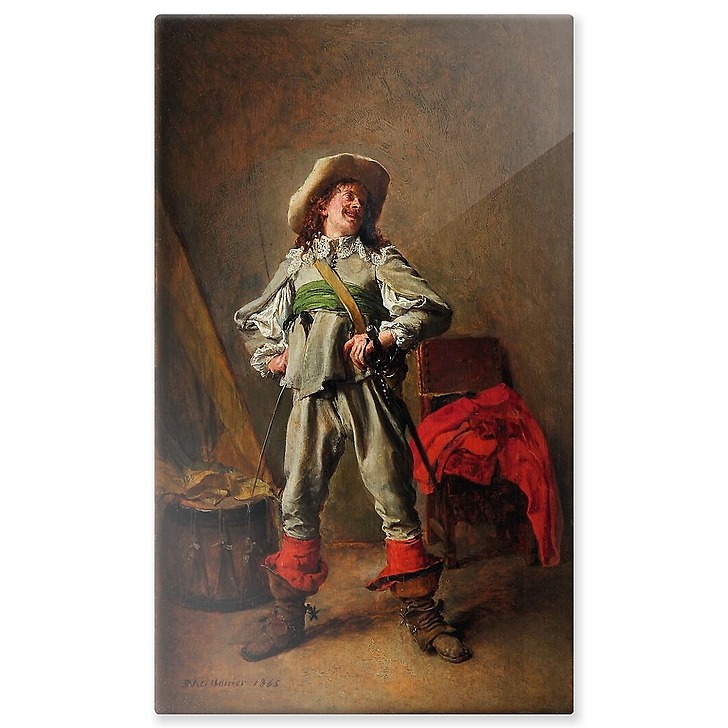 Le Rieur (panneaux aluminium)