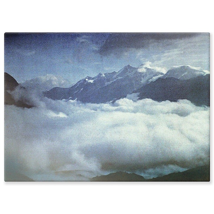 Mountain landscape (aluminium panels)