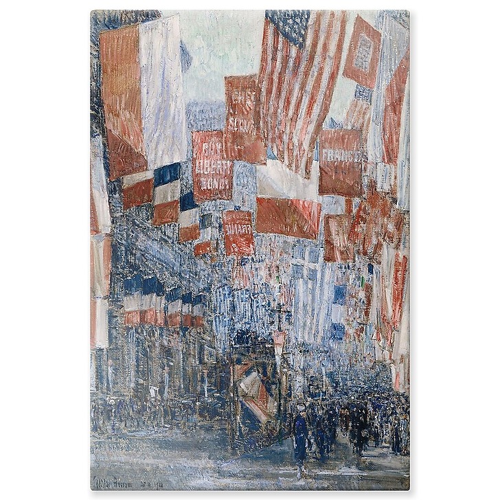 Avenue of the Allies, Great Britain, 1918 (aluminium panels)