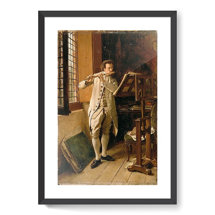 The Flute player (framed art prints)