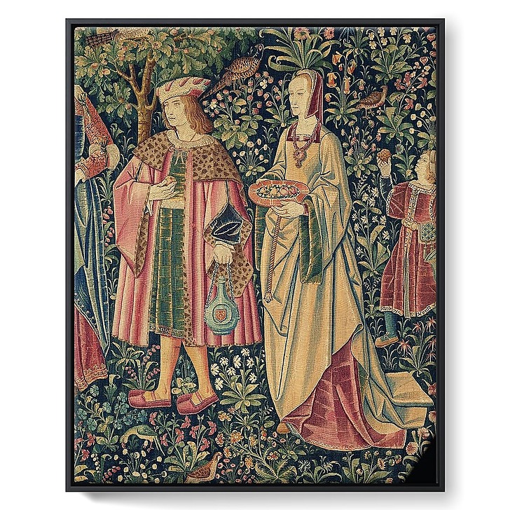 The hanging of the Lord's Life: Promenade I/II (framed canvas)