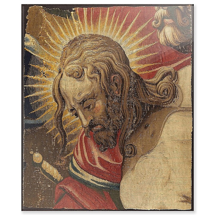 Tapestry: Christ's head of the Saint-Merry hanging (acrylic panels)