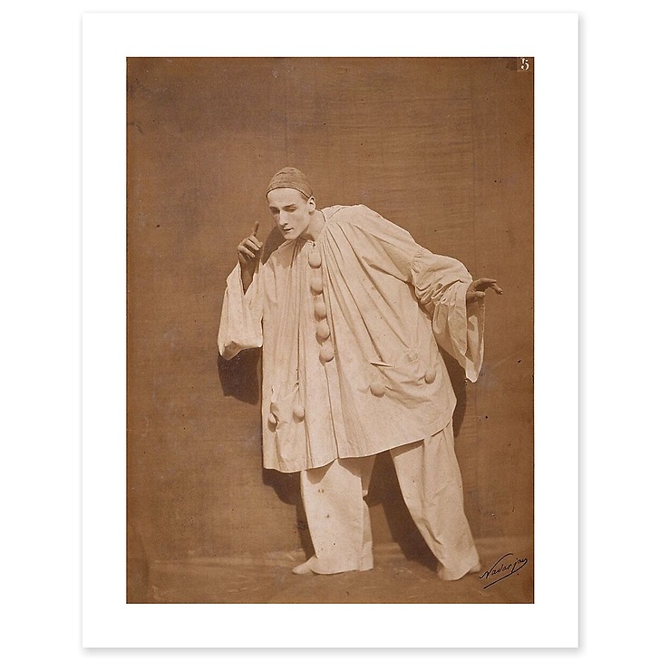 Pierrot écoutant (toiles sans cadre)