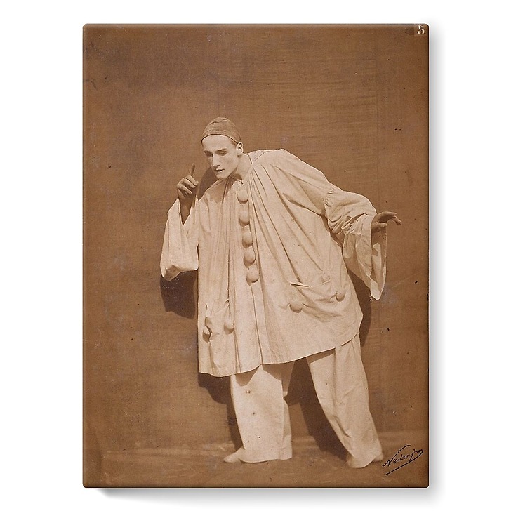 Pierrot écoutant (toiles sur châssis)