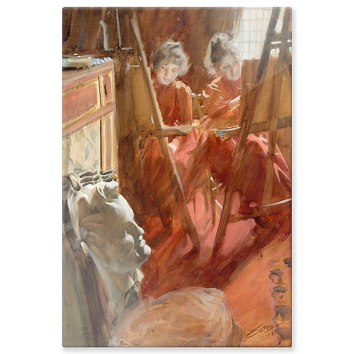 The Schwartz Girls (aluminium panels)