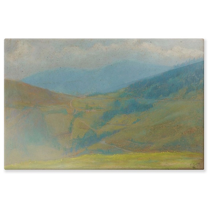 Paysage de montagne I/II (panneaux aluminium)