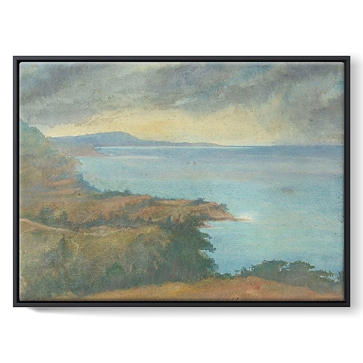 Paysage de bord de mer (toiles encadrées)
